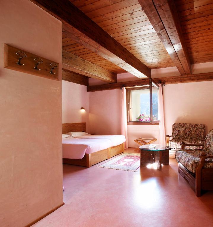 Hotel Dimora Storica La Mirandola Passo del Tonale Rum bild
